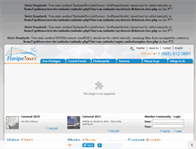Tablet Screenshot of floripatours.com